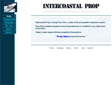 Tablet Screenshot of intercoastalprop.com